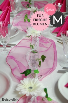 Fibula[Style]® Komplettset "Faith pink" für Frischblumen Größe M